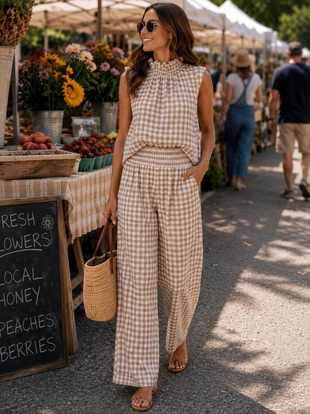Felcite | Matching Gingham Set